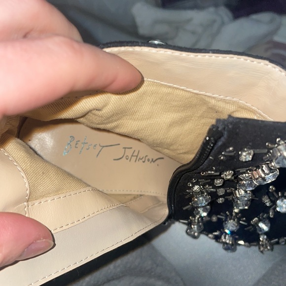 Betsy Johnson studded bootie heels - Picture 7 of 9